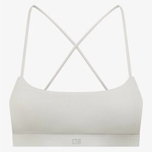CSB Form Gia Crop Dusty Grey Size Small BNWT